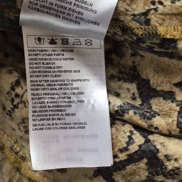 Ba&sh Sahara Snake Print Midi Dress, size XS - Picture 11 of 16